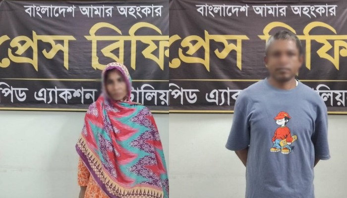 র‌্যাব-১৩'র অভিযানে রংপুরে চাঞ্চল্যকর রাকিব হত্যা মামলার প্রধান ২ আসামি গ্রেফতার